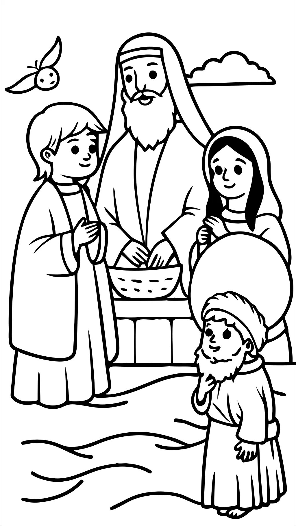 printable coloring pages jesus